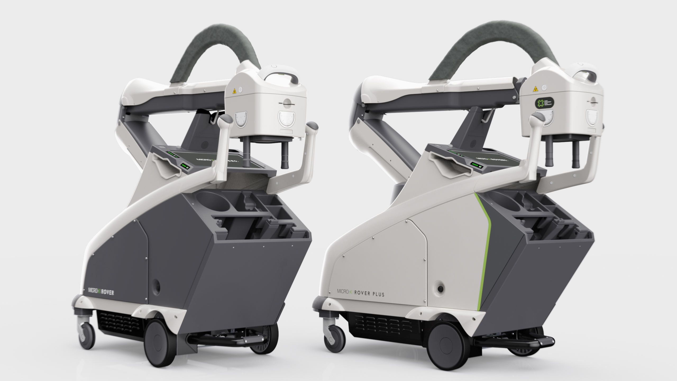 Micro-X Rover and next generation Rover Plus mobile x-ray